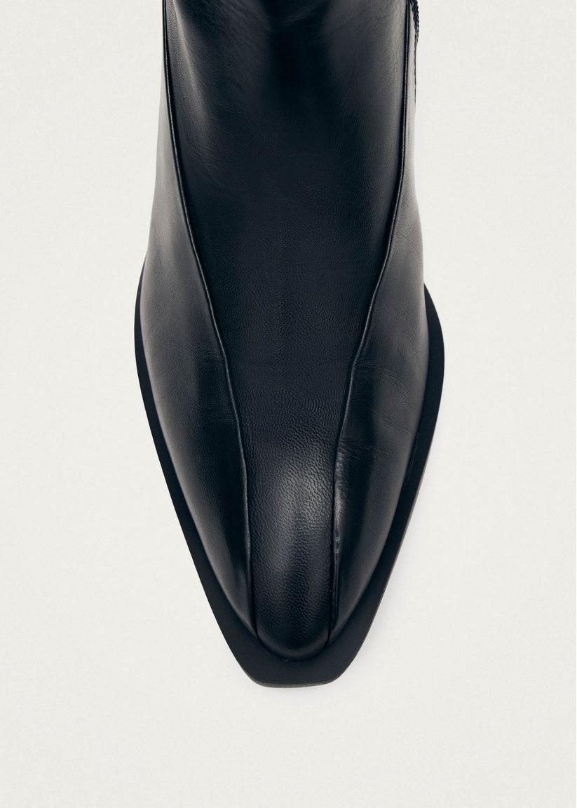 Alohas Lizzie Botines de Cuero Negro Precios de Black Friday