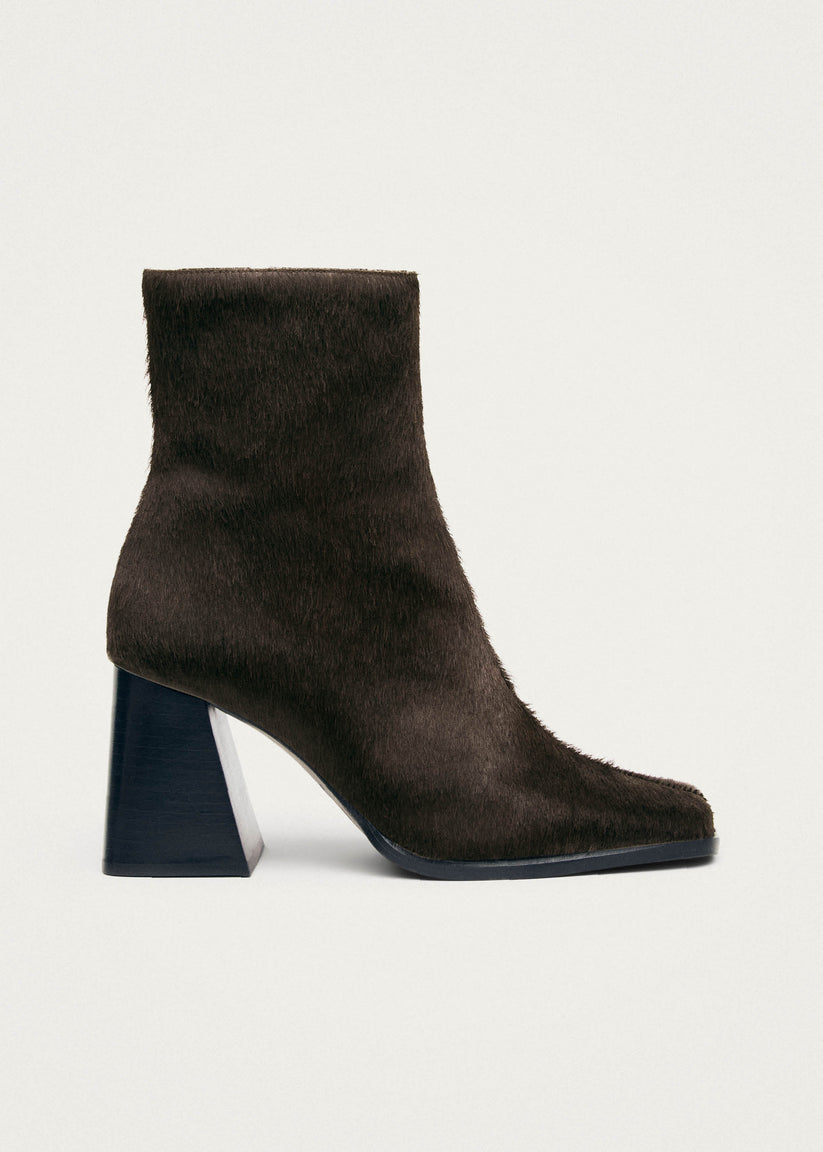 Alohas South Soft Botines de Cuero Marrón Descuentos del mes