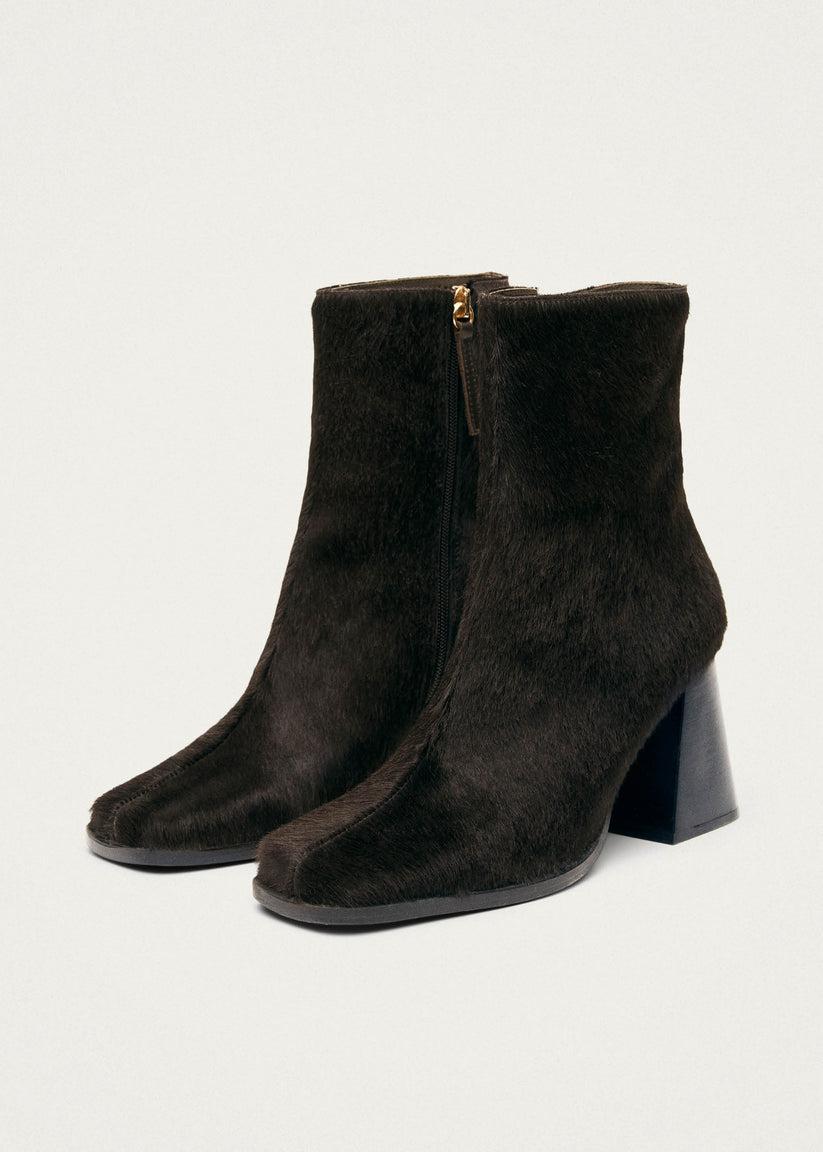 Alohas South Soft Botines de Cuero Marrón Descuentos del mes
