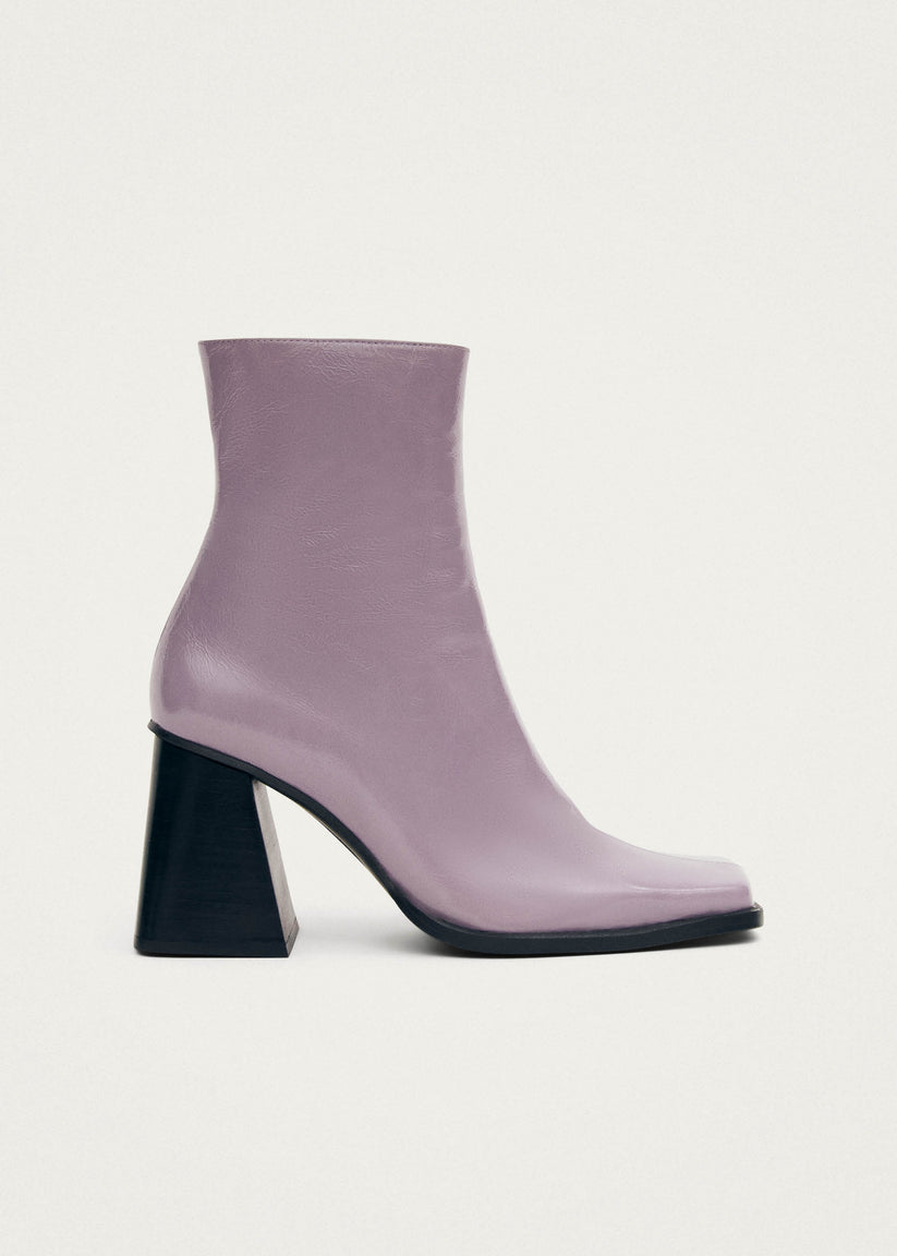 Alohas South Onix Mauve Leather Boots Ofertas de temporada