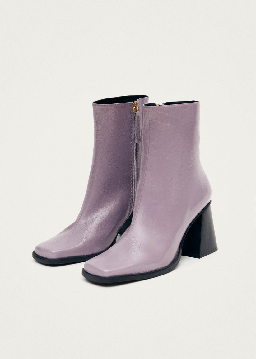 Alohas South Onix Mauve Leather Boots Ofertas de temporada