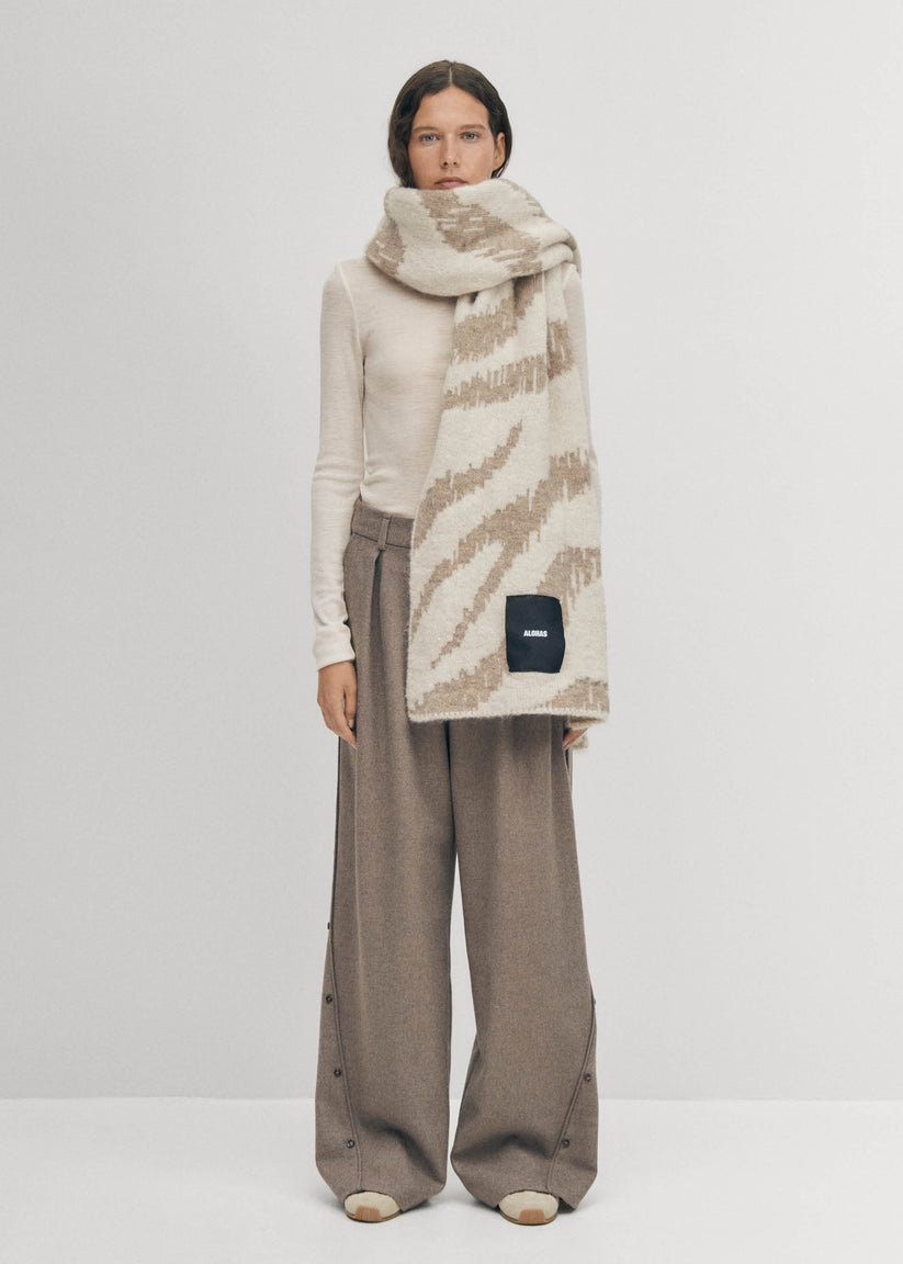 Alohas Nilo Bufanda Ecru Outlet