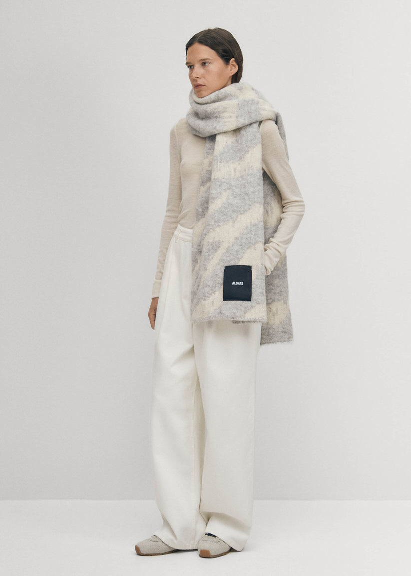 Alohas Nilo Bufanda Gris Outlet online