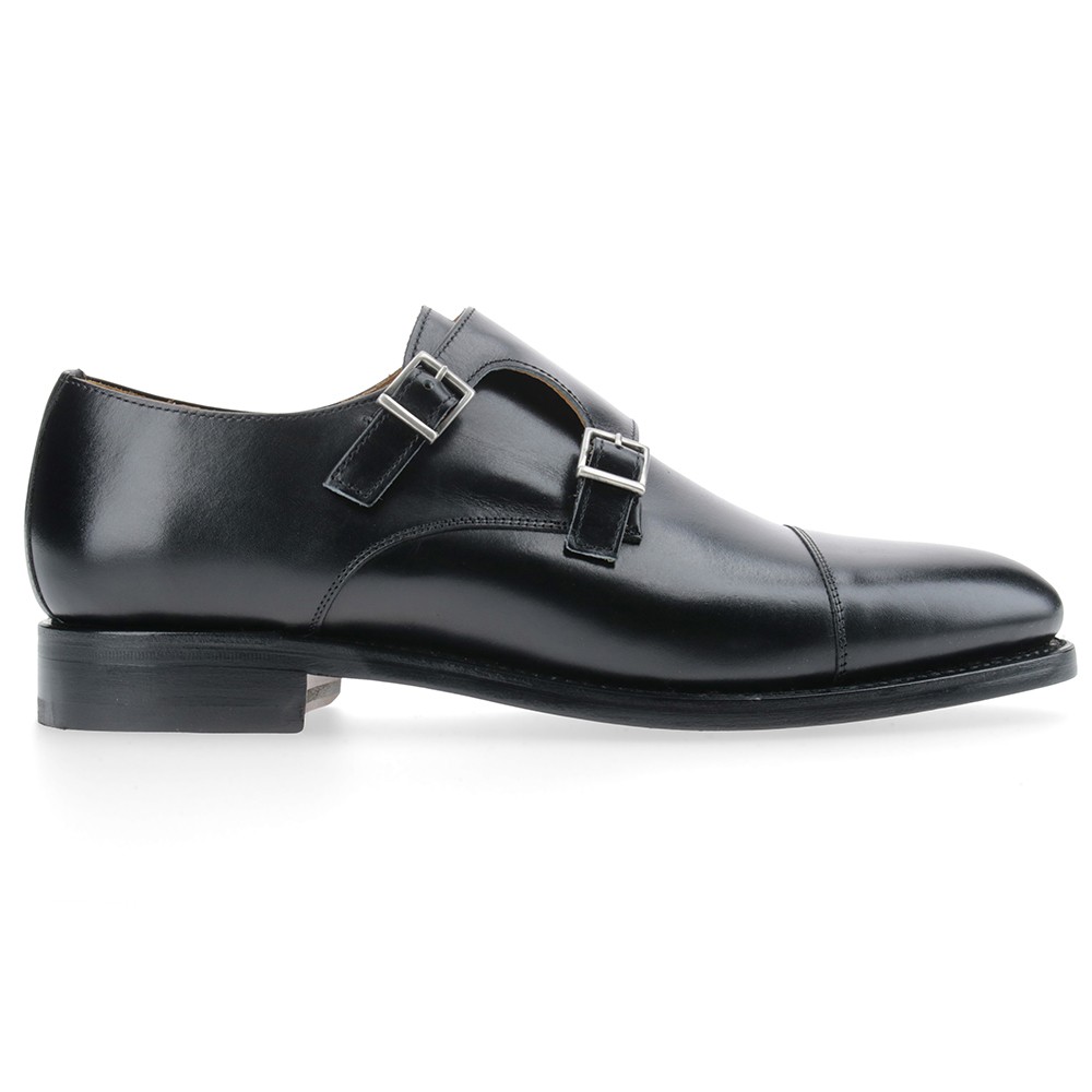 Berwick 1707 3637-K1 BOX CALF NEGRO Última moda
