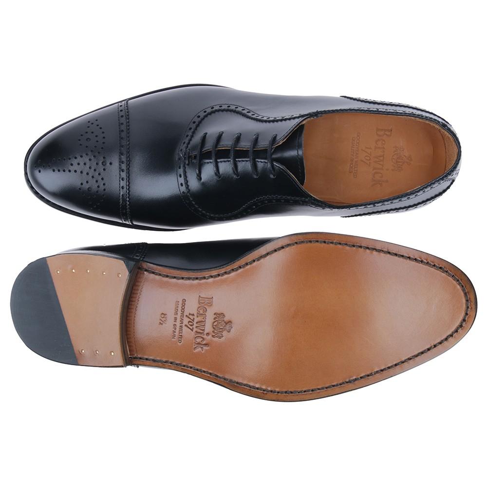 Berwick 1707 2509-K1 BOX CALF NEGRO Venta caliente