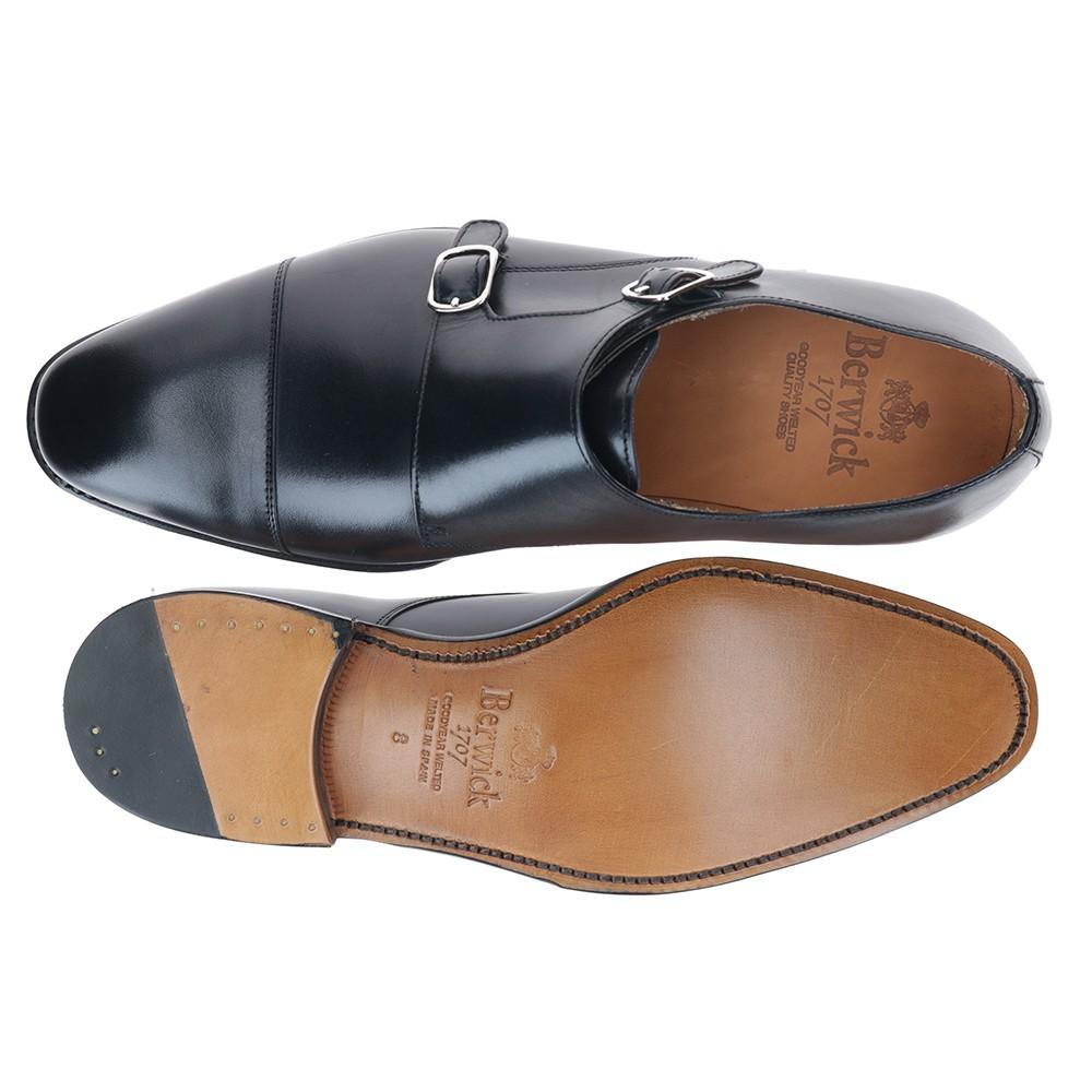 Berwick 1707 5212-K1 BOX CALF NEGRO Rebajas de fin de temporada