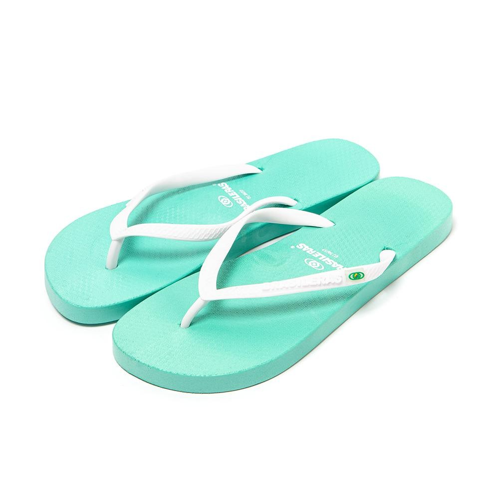 Brasileras Clásica Combi Pro Verde Agua / Blanco W Liquidación