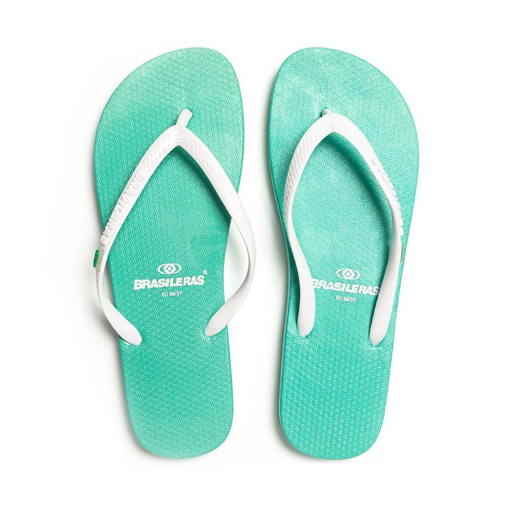 Brasileras Clásica Combi Pro Verde Agua / Blanco W Liquidación