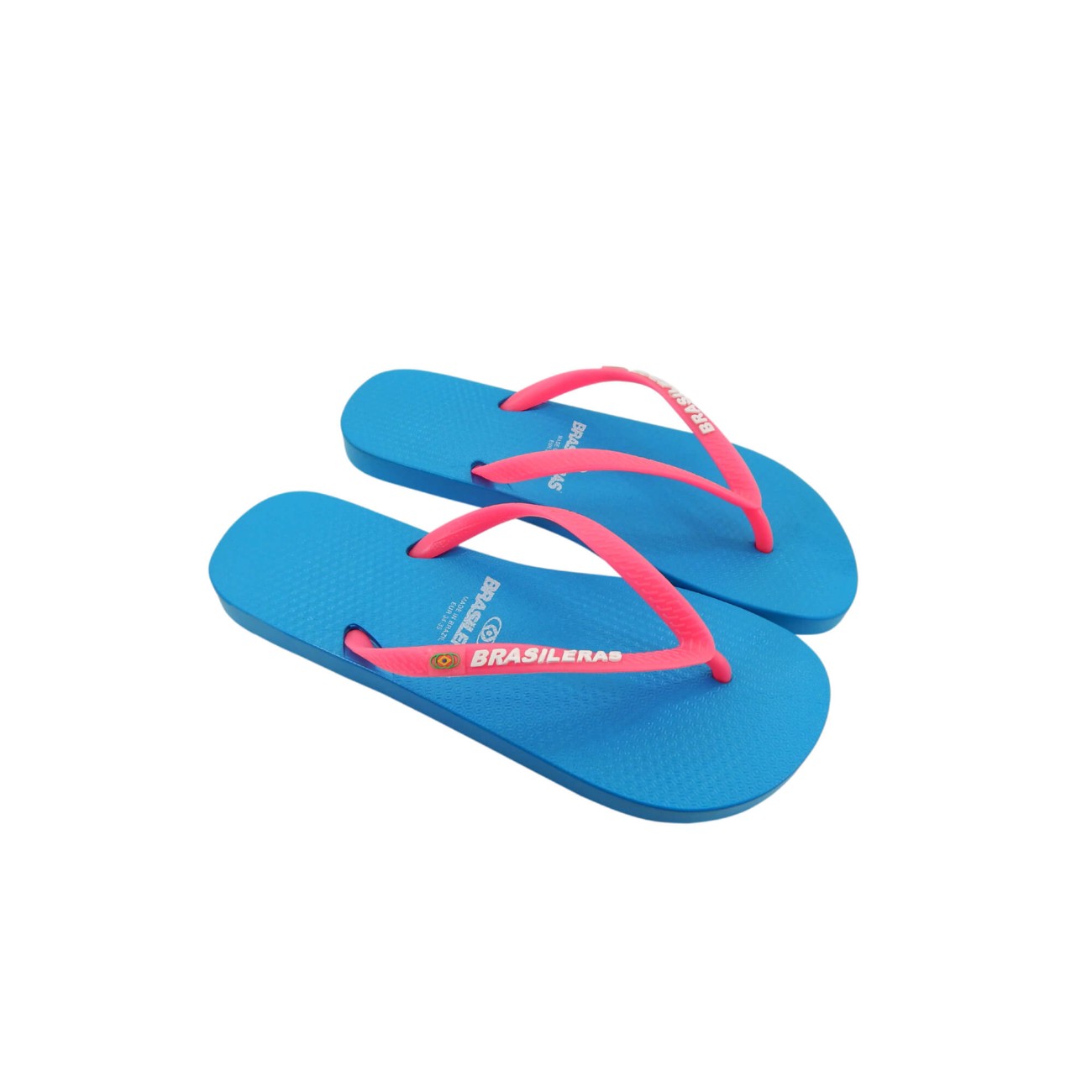 Brasileras Clásica Combi Neon W Celeste/Rosa Última moda