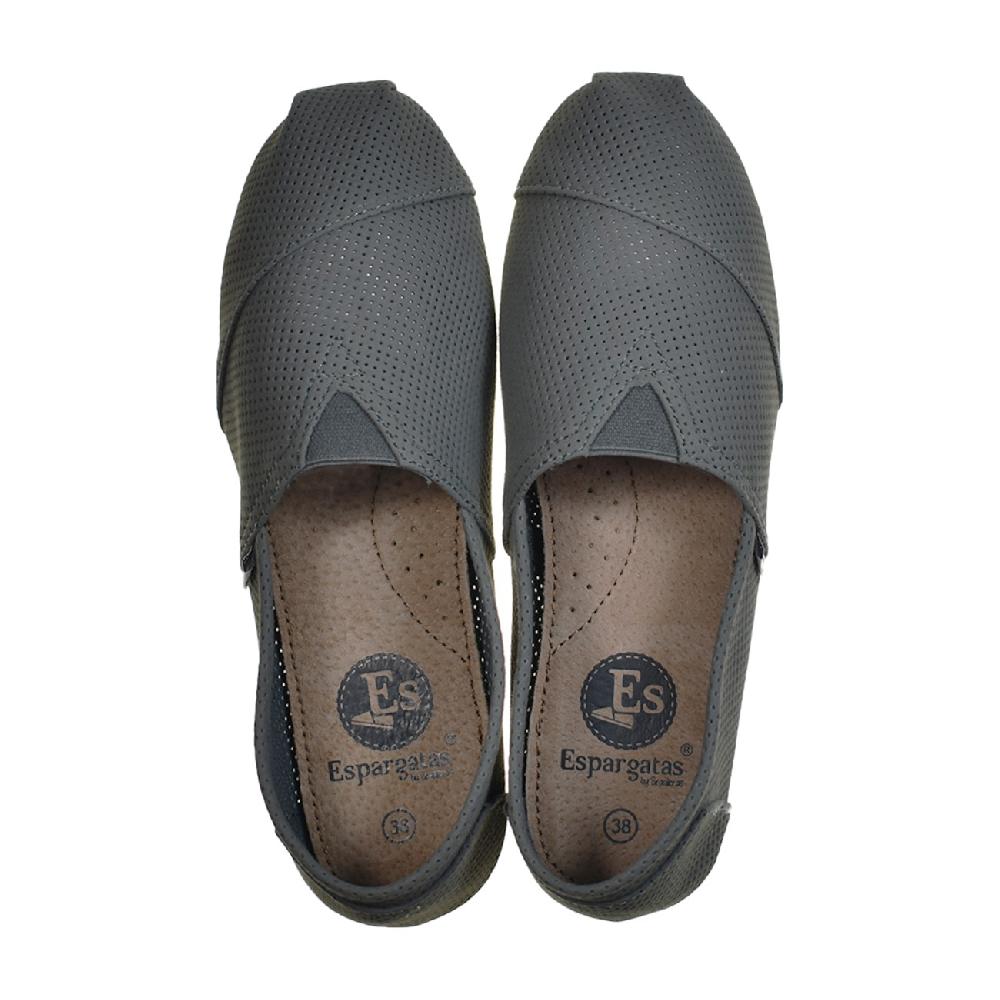 Brasileras Clásica Point Gris Descuento por venta flash