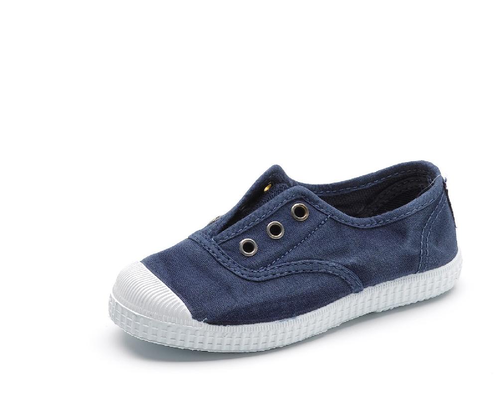 Cienta Zapatilla Ingles Efecto Desgastado Sin Cordones Última moda