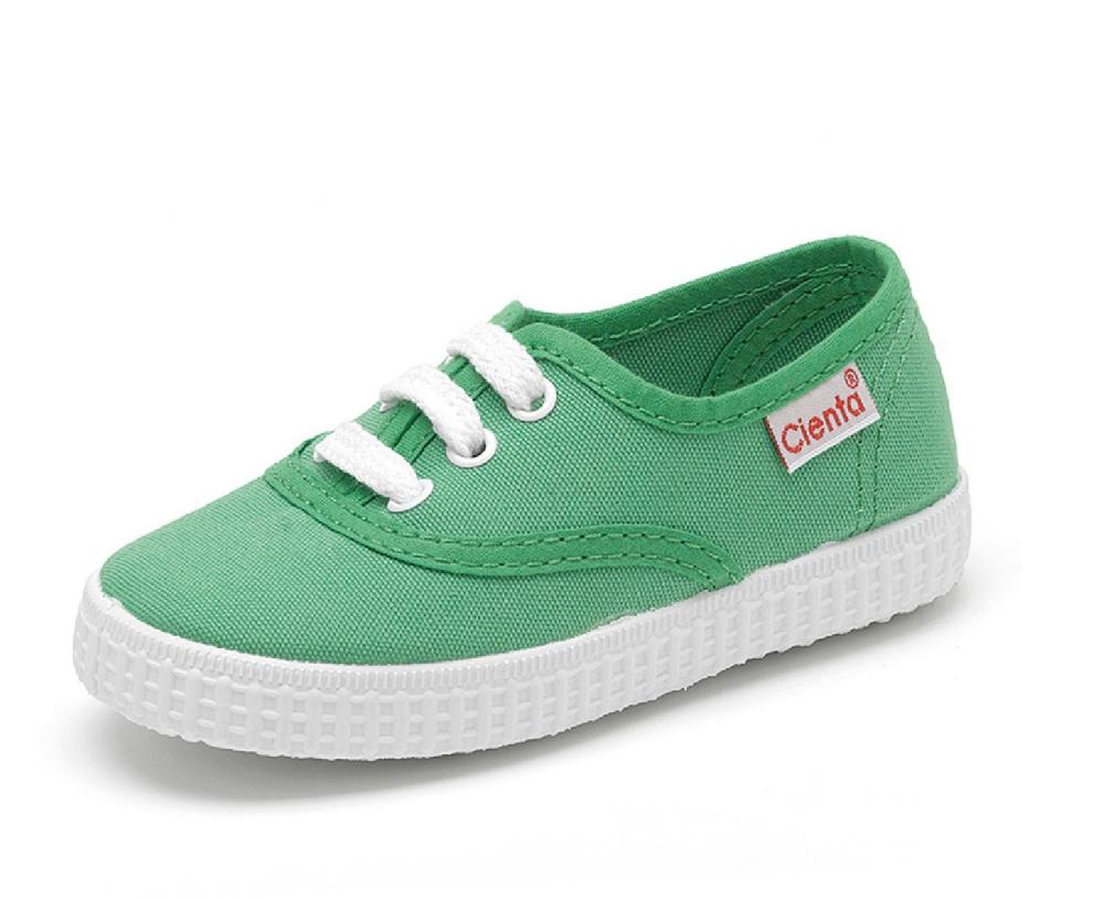 Cienta Zapatilla Ingles Cordones Liso Venta caliente