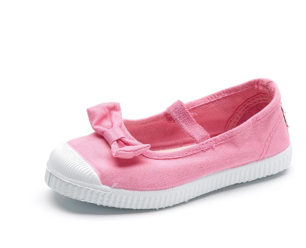 Cienta Bailarina Lazo con Puntera Tintada En oferta