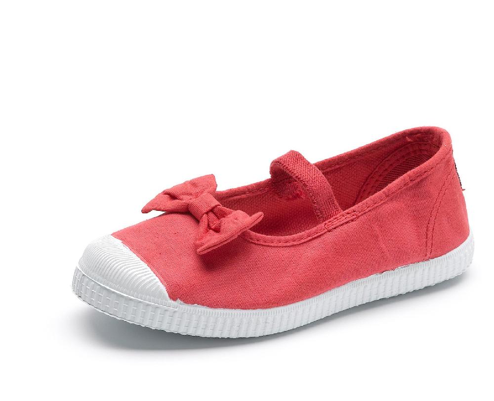Cienta Bailarina Lazo con Puntera Tintada En oferta