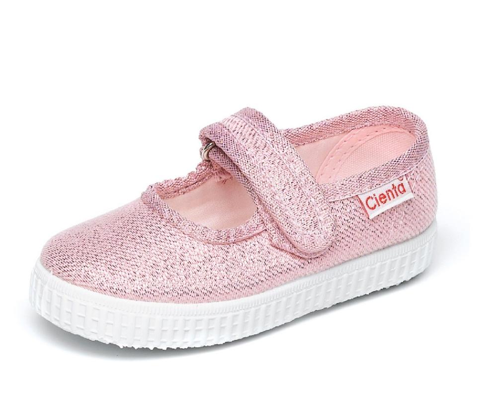 Cienta Merceditas Velcro Metalizada Oferta especial