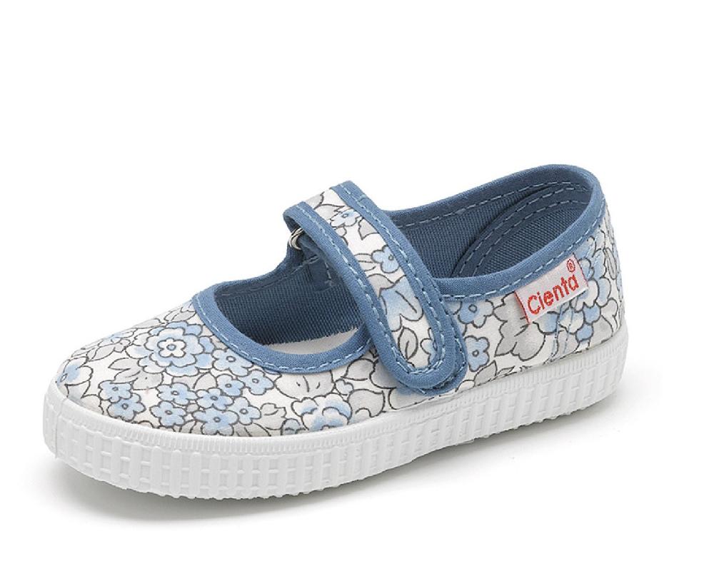 Cienta Merceditas Velcro Flores Rachel Precios de Black Friday
