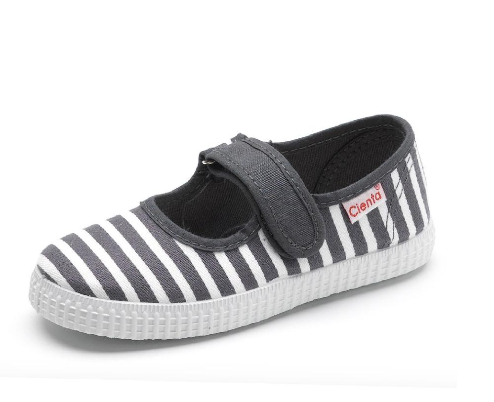 Cienta Merceditas Velcro Rayas Descuento por venta flash