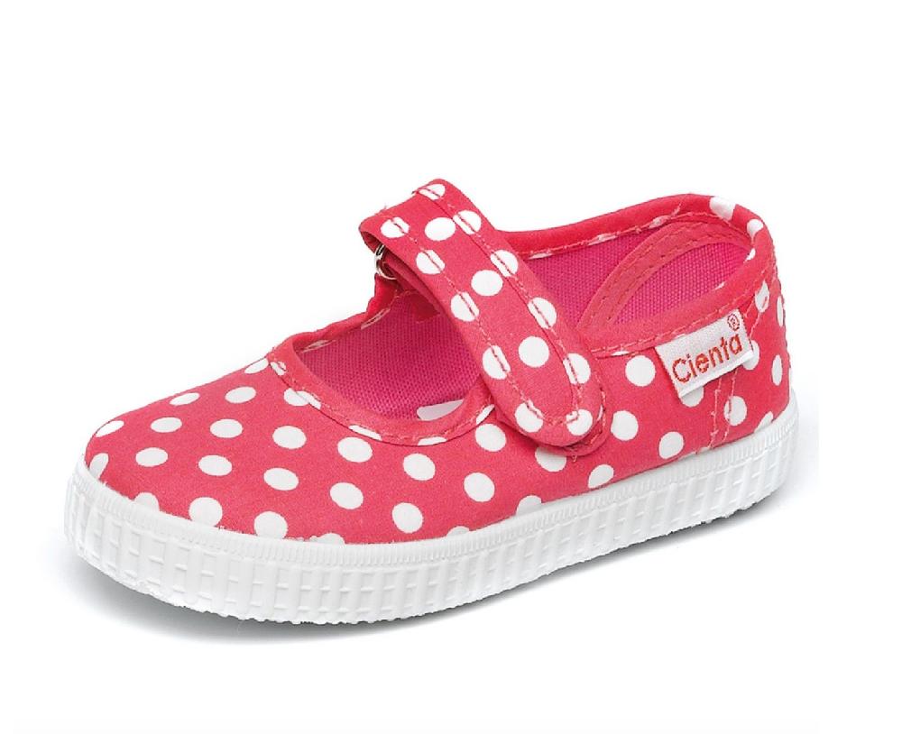 Cienta Merceditas Velcro Lunares Rebajas
