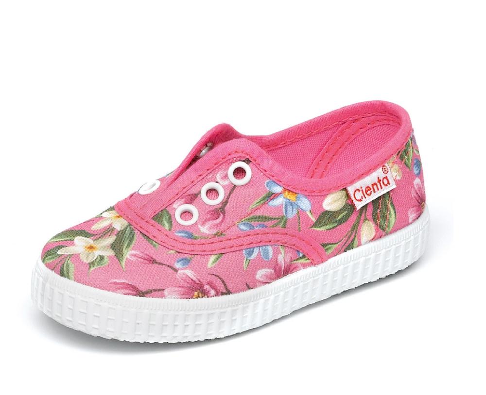 Cienta Zapatilla Inglés Sin Cordones Flores Cienta Oferta especial