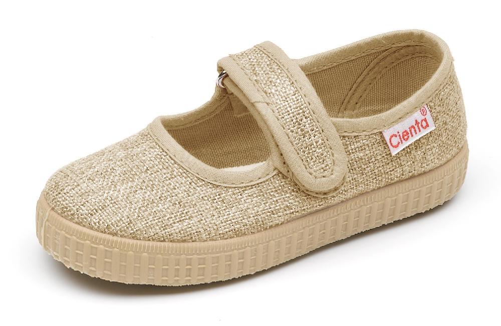 Cienta Merceditas Velcro Suela Caramelo Solo hoy