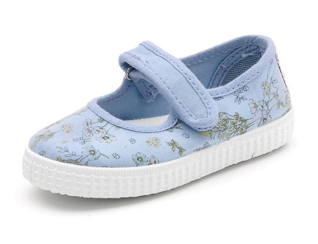 Cienta Merceditas Velcro Flores Limitado a 3 días