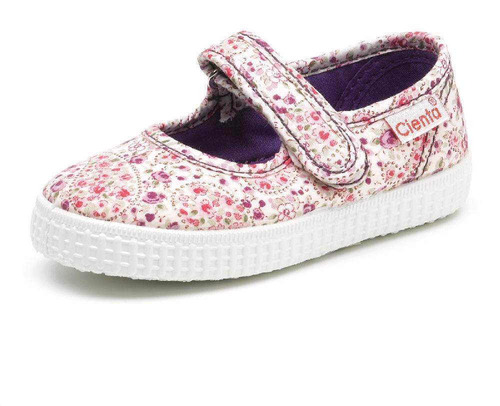 Cienta Merceditas Velcro Flores Precio ultrabajo