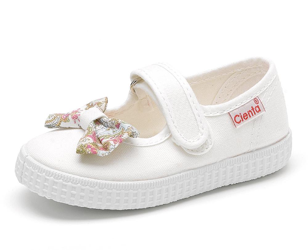 Cienta Merceditas Velcro Lazo Duquesa Outlet