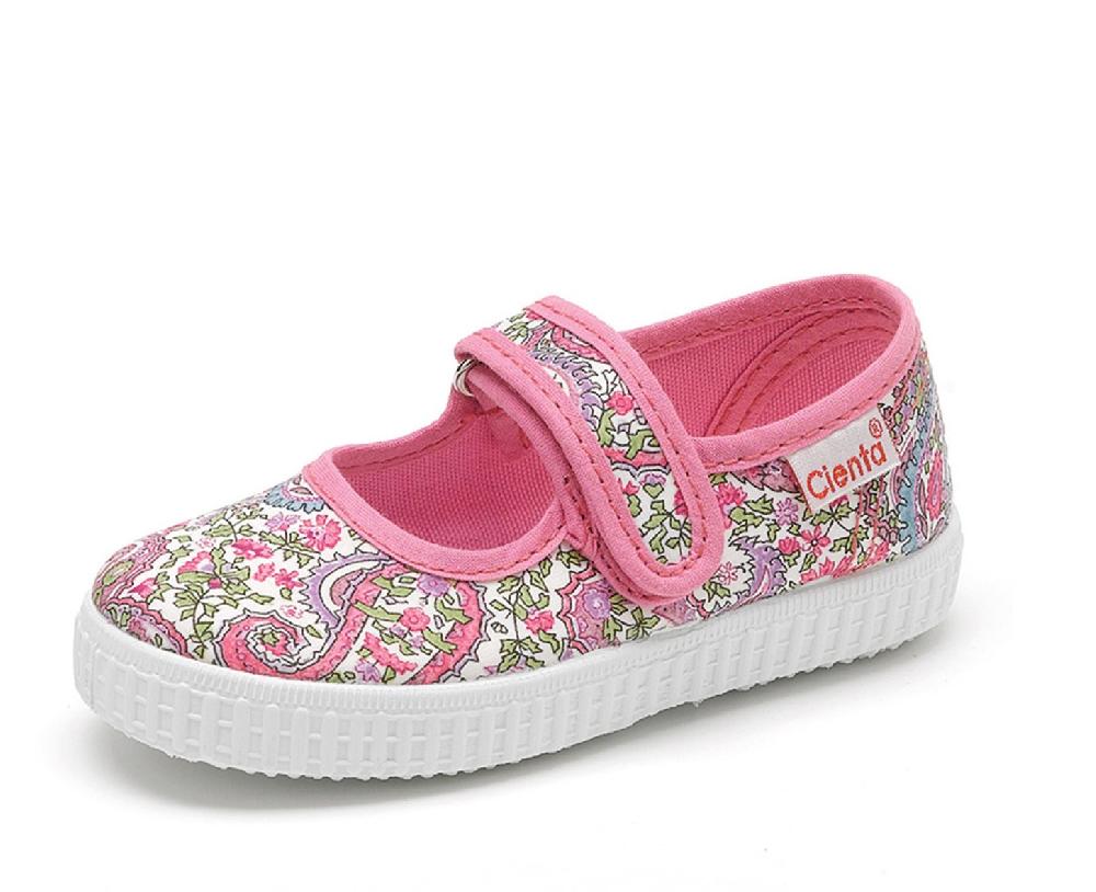 Cienta Merceditas Velcro Flores Liberty Rebajas baratas