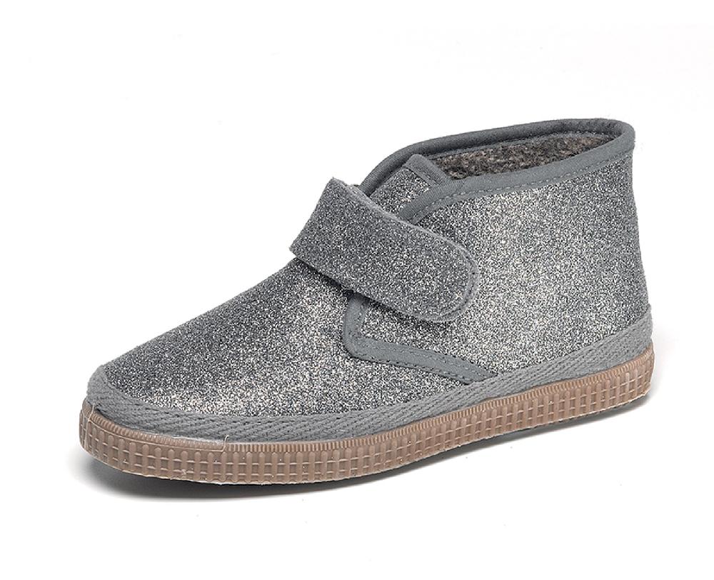 Cienta Bota Safari/Pisacacas Velcro Brillantina ÚLTIMAS EDICIONES
