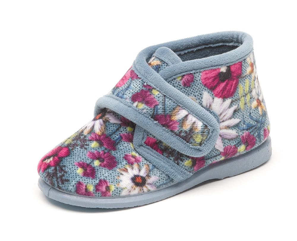 Cienta Zapatilla para Casa Flores Terciopelo Promoción trimestral