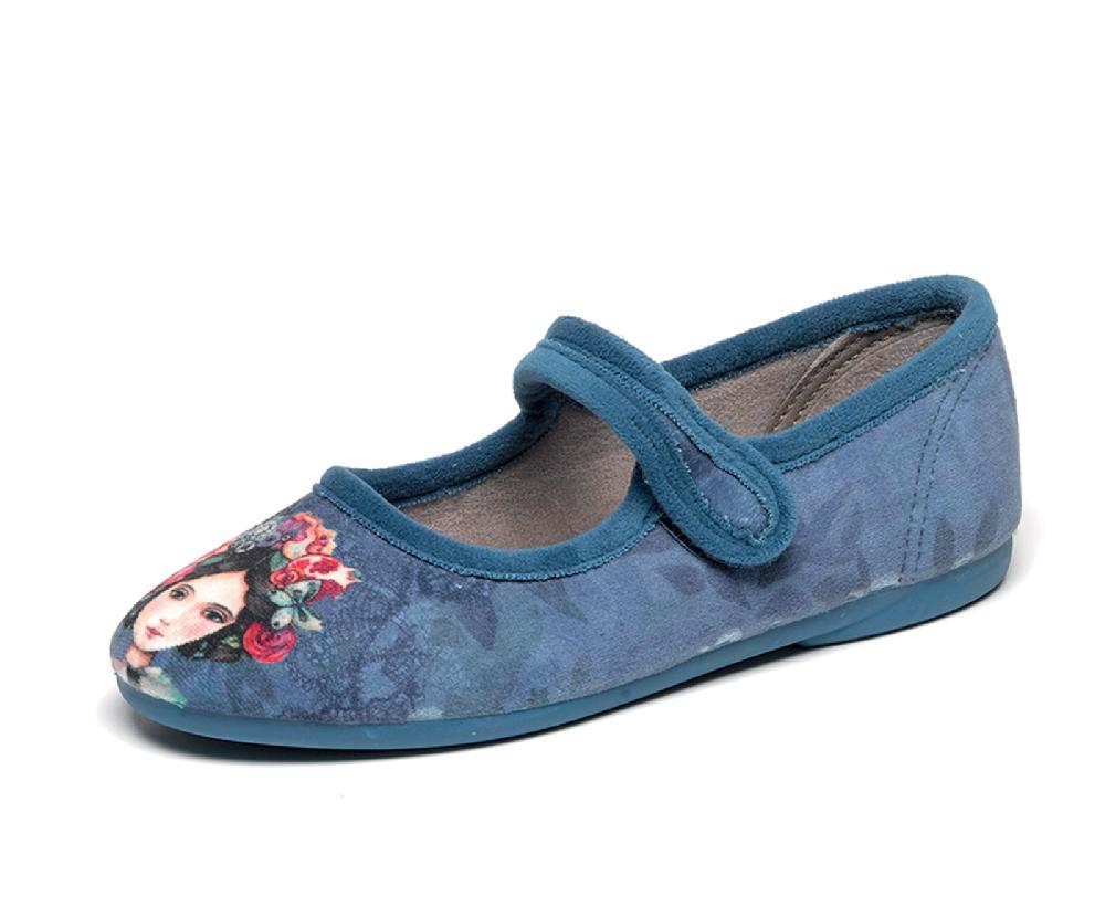 Cienta Bailarina Salon Velcro Sofia En oferta