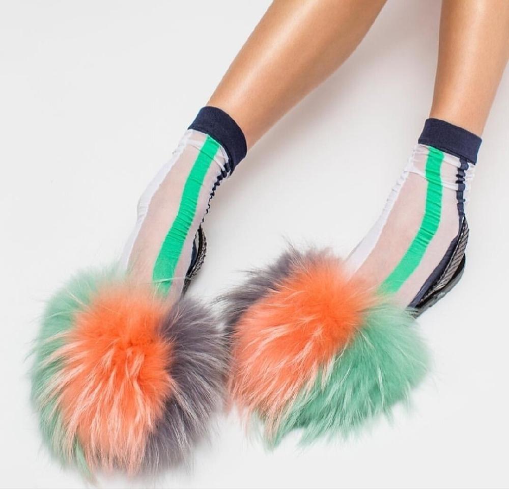 Del rio london Classic Finn raccoon flats taupe/peach/sage - python slingback Oferta especial