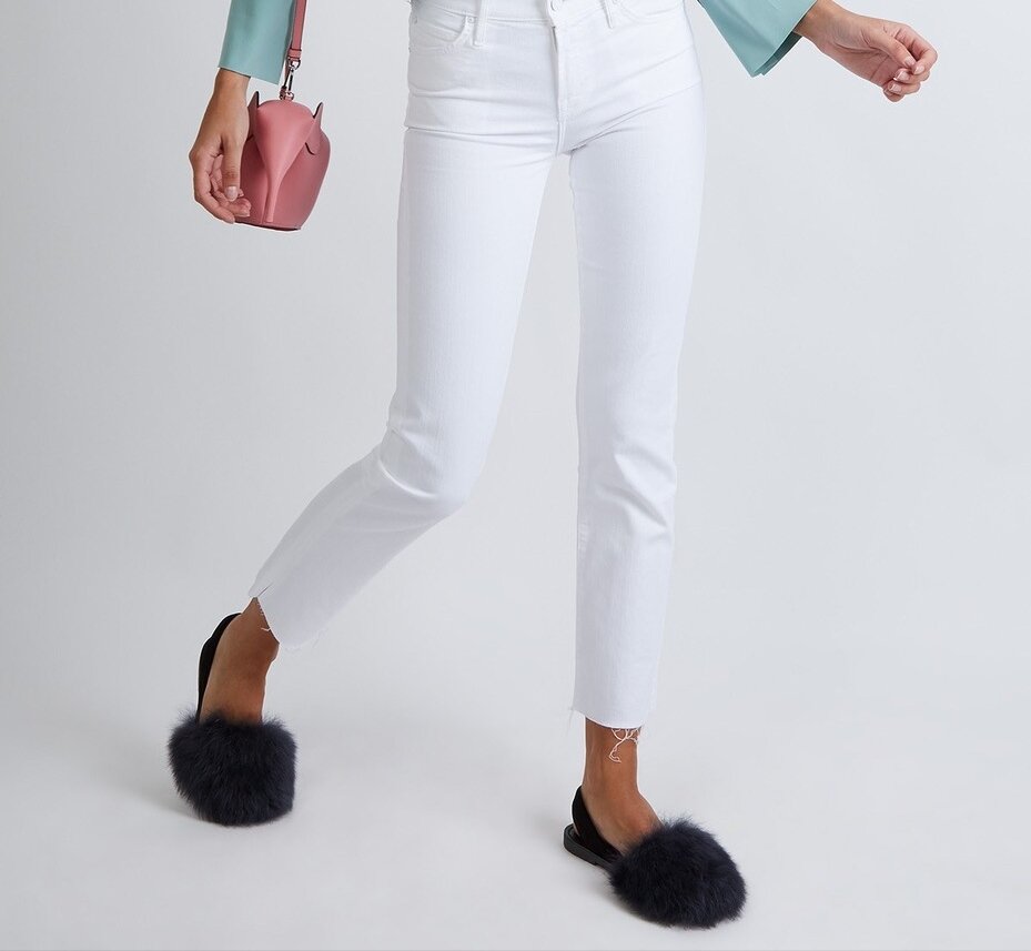 Del rio london Classic Tuscan lamb flats slate - suede slingback Envío gratis