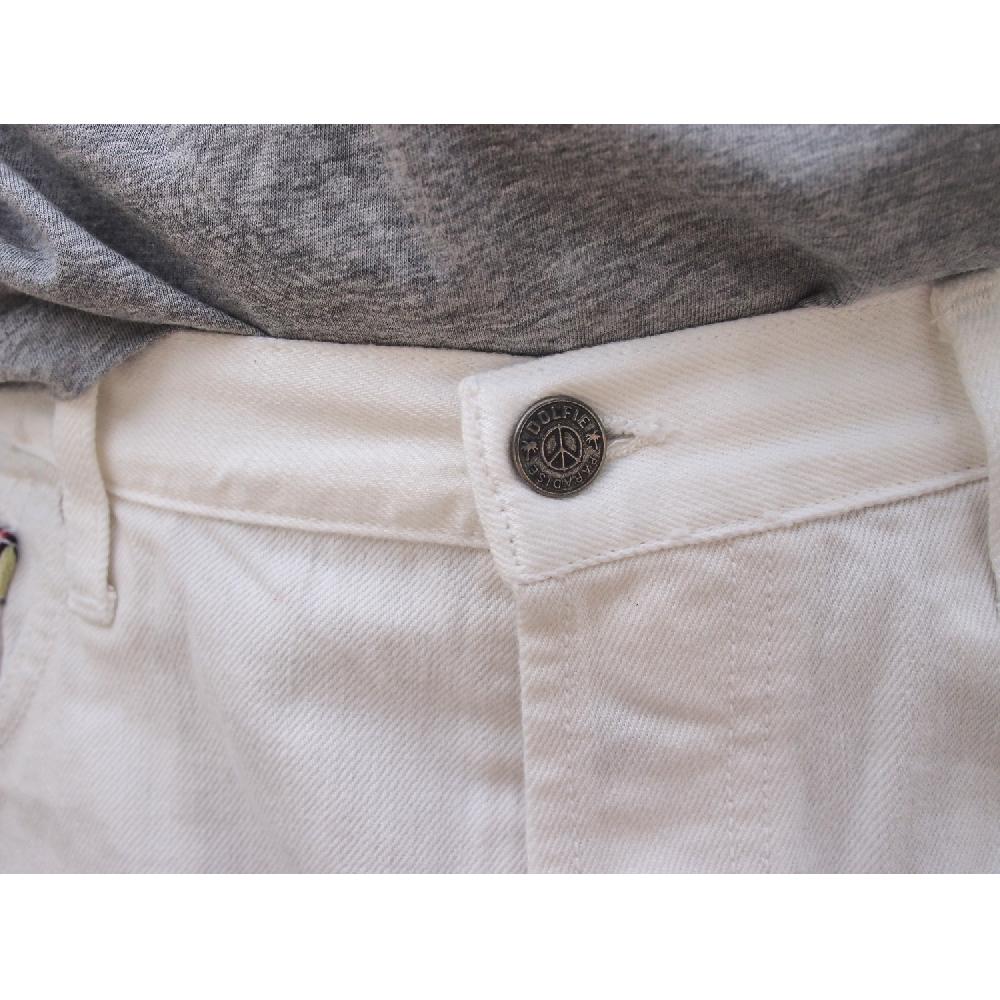 ﻿Dolfie JEANS MAN JARED - WHITE RETRO Solo hoy