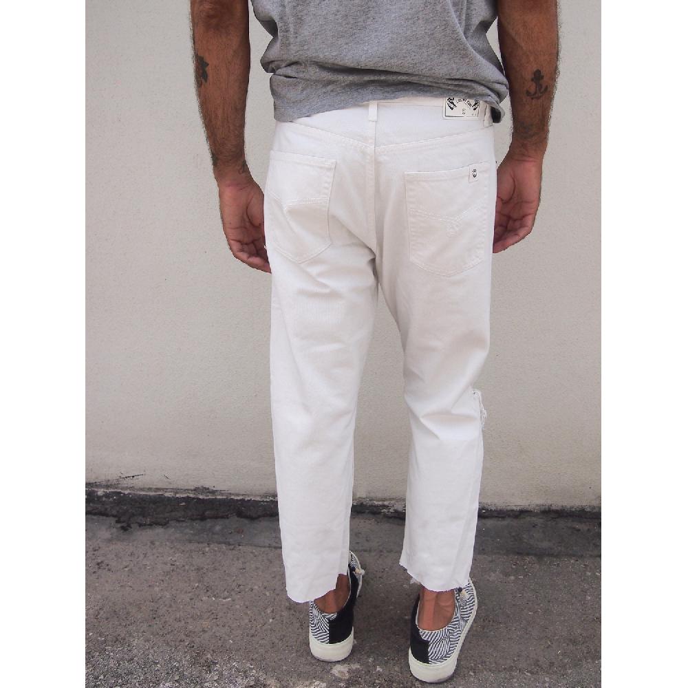 ﻿Dolfie JEANS MAN JARED - WHITE RETRO Solo hoy