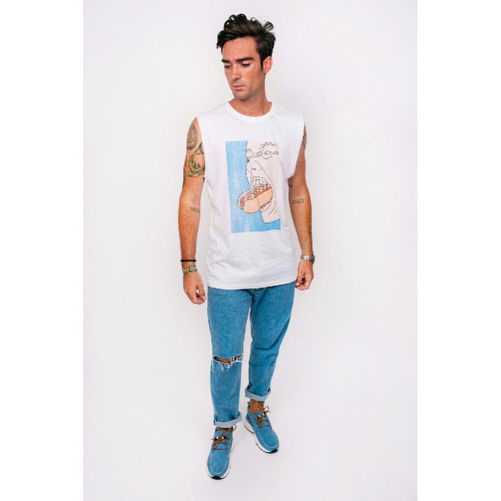 Dolfie TANK TOP MAN 5 - TYLER HOT DOG TIME Superdescuento