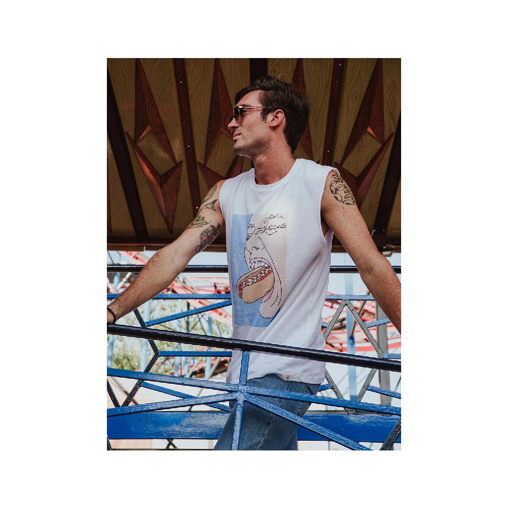 Dolfie TANK TOP MAN 5 - TYLER HOT DOG TIME Superdescuento