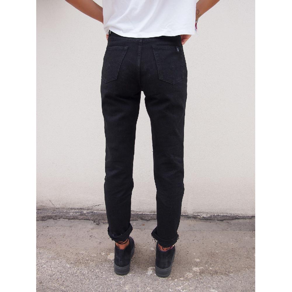 Dolfie JEANS WOMAN ROSE - JEANS BLACK RETRO Envío internacional gratuito