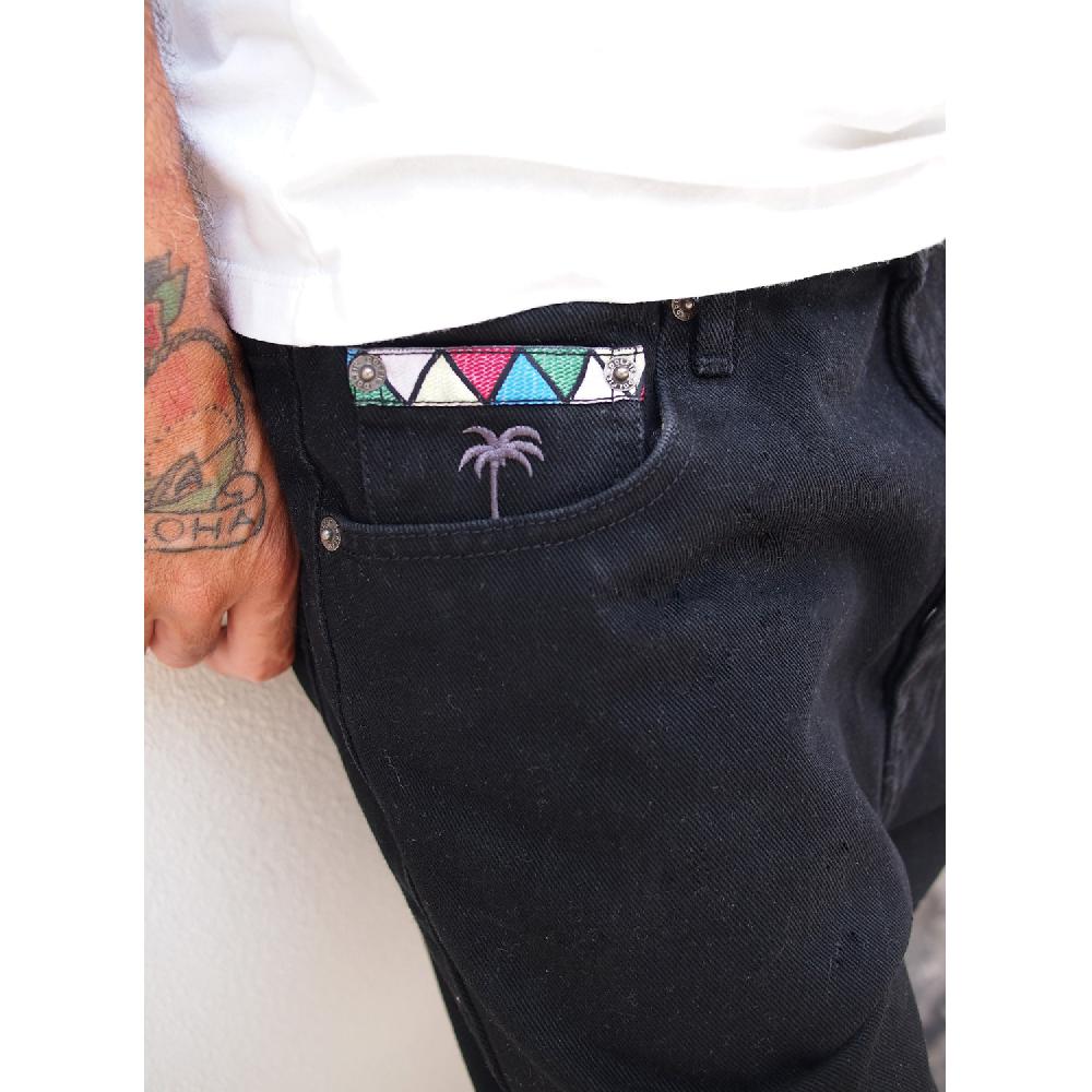 Dolfie JEANS MAN MARK - BLACK RETRO Tienda de fábrica