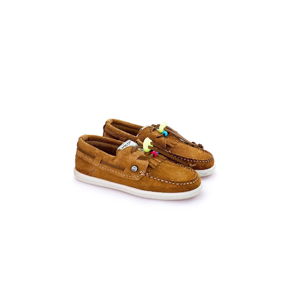 Dolfie LANDOM KIDS 3- CAMEL SUEDE Venta caliente