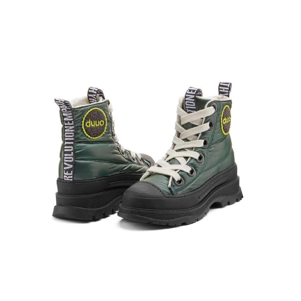 Duuo Botas deportivas verdes mujer Liquidación