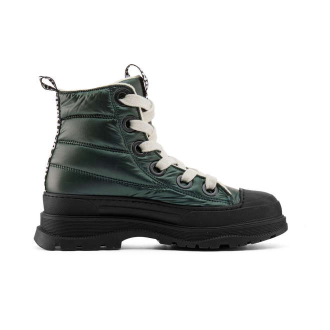 Duuo Botas deportivas verdes mujer Liquidación