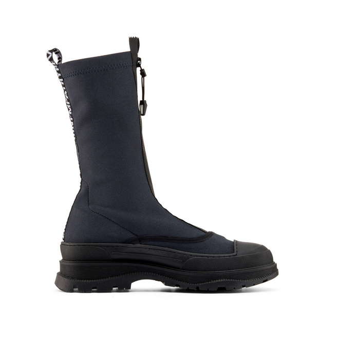 Duuo Botas calcetín negras de caña alta Rebajas online