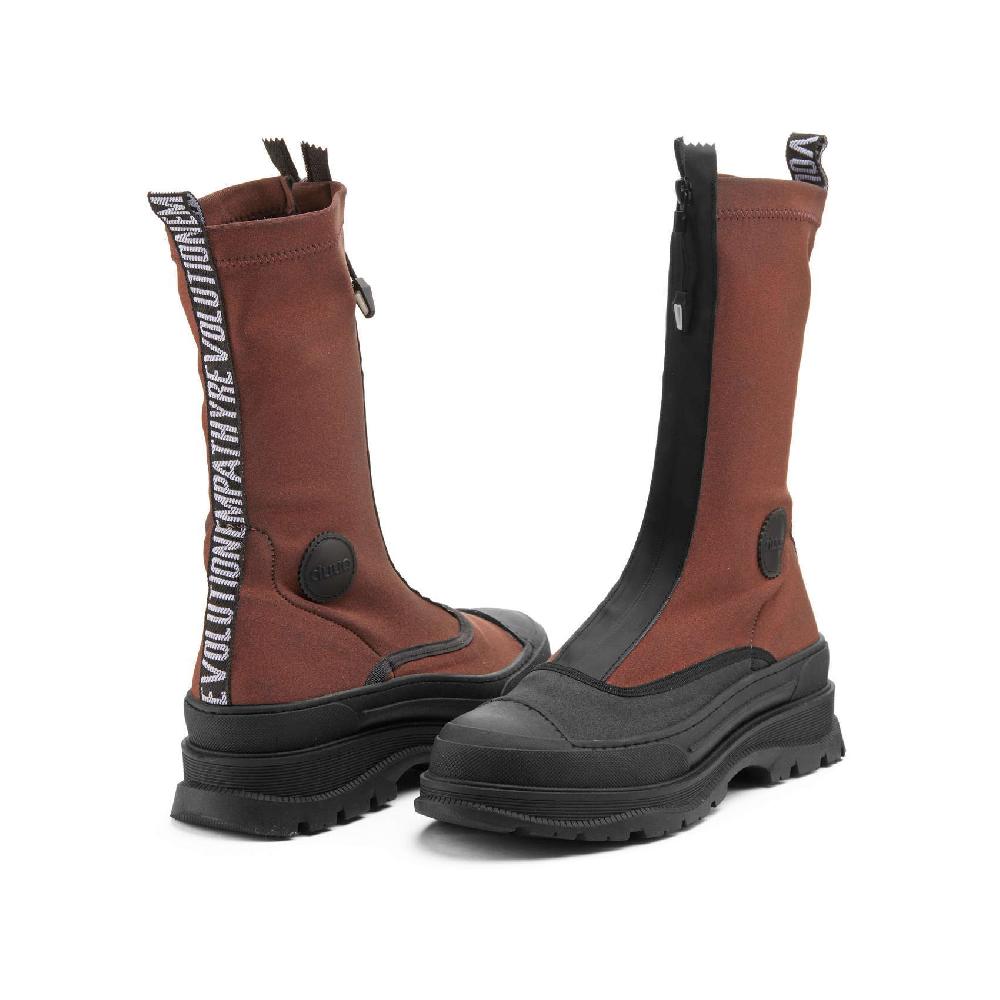 Duuo Botas calcetín rojas de caña alta Rebajas top