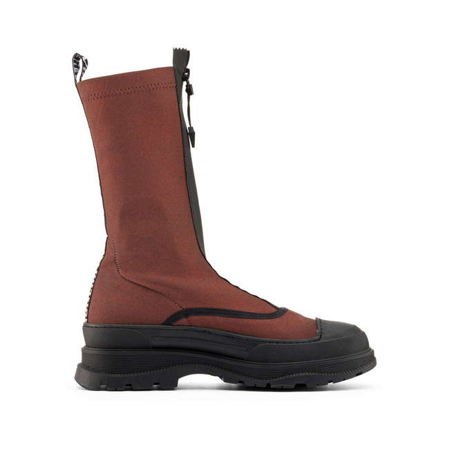 Duuo Botas calcetín rojas de caña alta Rebajas top