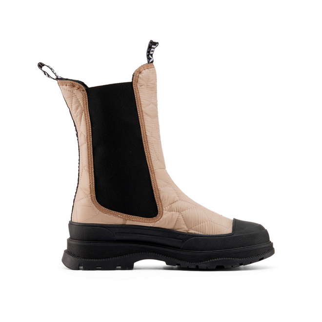 Duuo Botas chelsea beige con plataforma mujer Envío gratis
