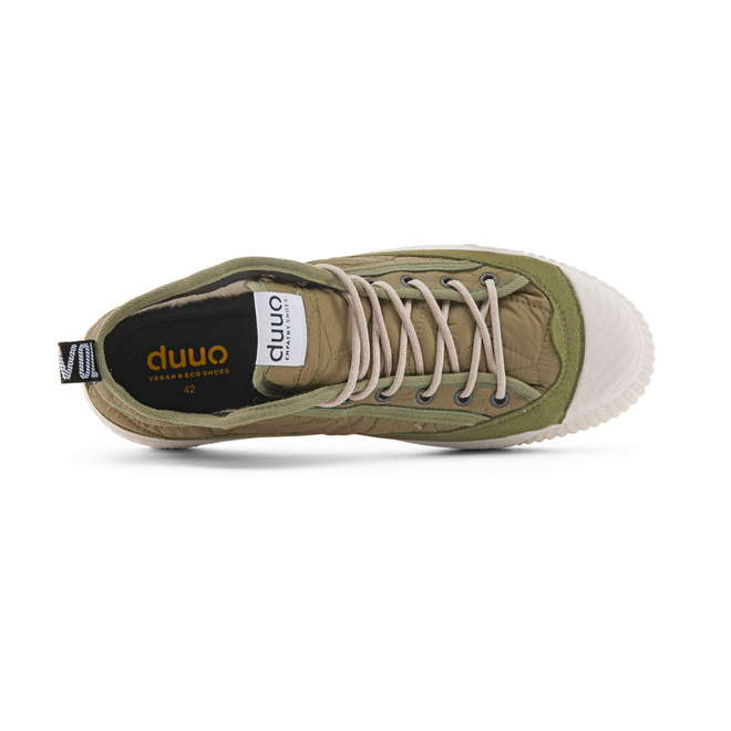 Duuo Zapatillas altas verdes Promoción por tiempo limitado