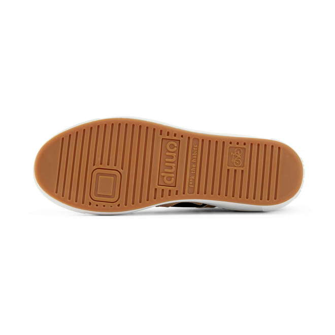 Duuo Zapatillas azules causal con detalles beige y verde Solo hoy