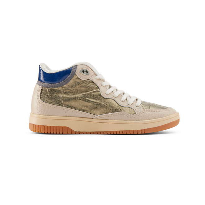 Duuo Zapatillas baloncesto retro doradas Promoción trimestral