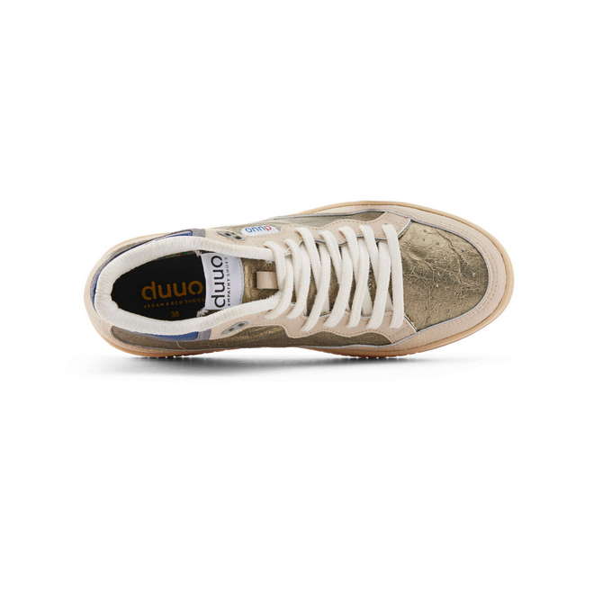 Duuo Zapatillas baloncesto retro doradas Promoción trimestral